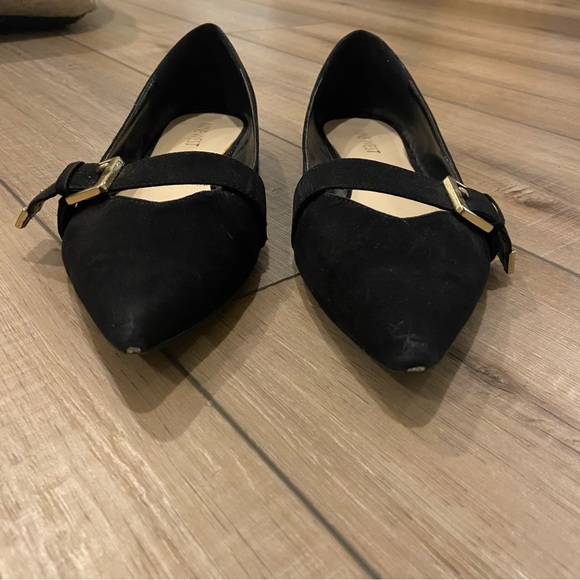 Nine West black flats size 8 - Picture 6 of 7